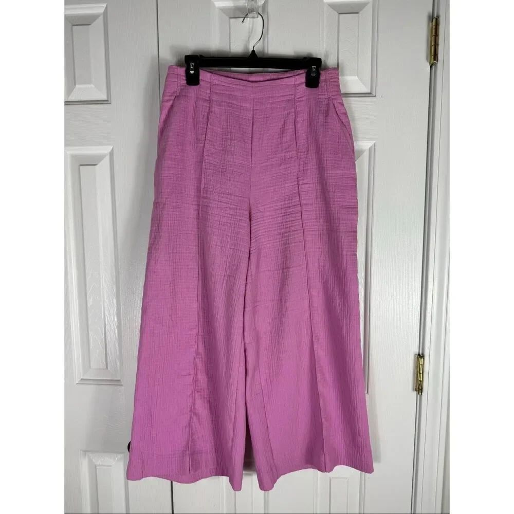 Maeve Anthropologie Womens Pink Pants Size 8